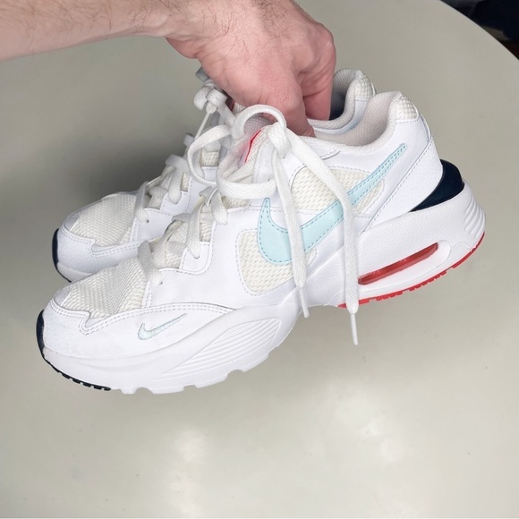 Nike Air Max Fusion Sneaker White Glacier Blue CJ1671 Women’s Size 9 - Picture 4 of 9